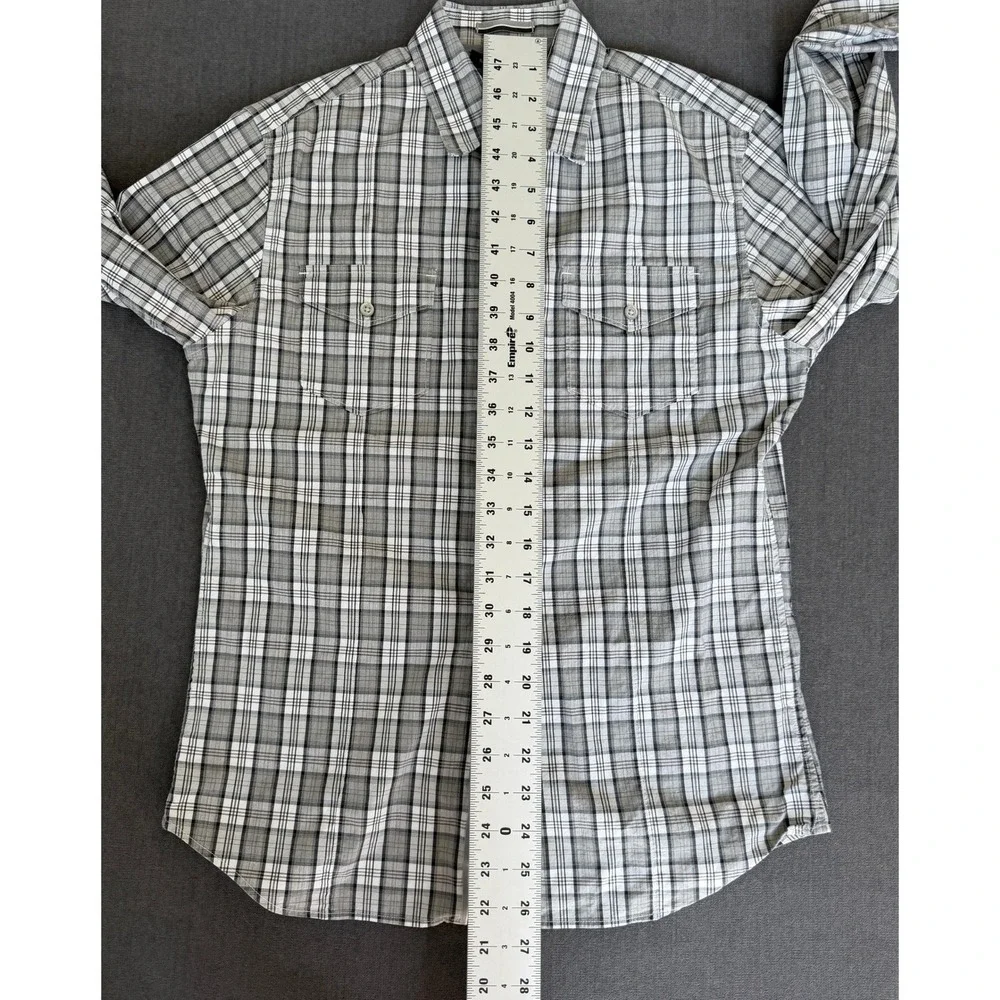 Banana Republic Mens Plaid Button Down Shirt Size Small Long Sleeve Casual Top